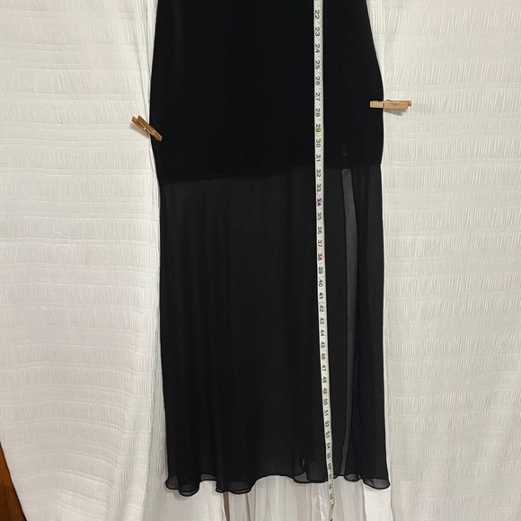 Express Black Maxi Dress with Gold Detail - Picture 6 of 15